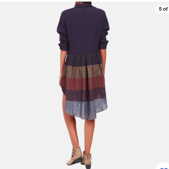 Free People Ray of Light Button Down Dress - Picture 6 of 7